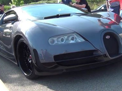 Xe nhái Bugatti Veyron xuất hiện tại sự kiện siêu xe