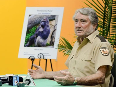 Người chăm sóc khỉ đột Harambe: Nó như con trai tôi