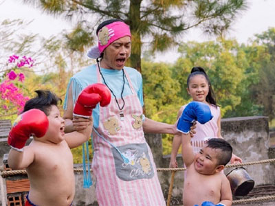 "Bảo Mẫu Siêu Quậy 2": Hoài Linh quậy tưng cùng các diễn viên nhí