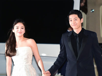 Cặp đôi Song - Song nắm tay tình tứ, Suzy khoe vòng 1 đẫy đà trên thảm đỏ Baeksang 2016