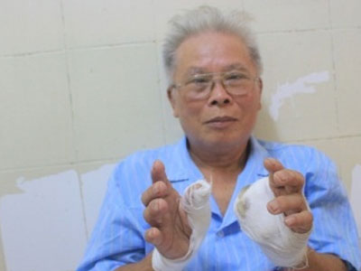 Hé lộ nội dung tố cáo của cụ ông 70 tuổi trước khi bị chặt cụt tay