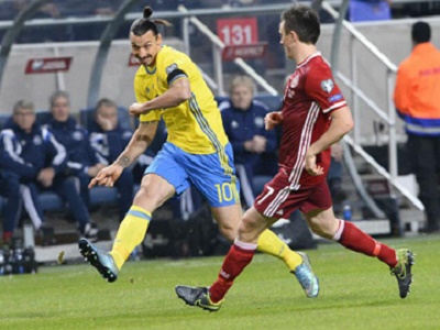 Ibra giúp Thụy Điển vùi dập xứ Wales, Bỉ thắng nhọc Na Uy