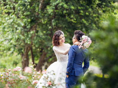 Ảnh cưới đẹp như thơ của "gái quê" Lê Phương