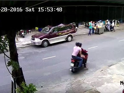 Đã bắt được 2 tên cướp giật túi xách táo tợn giữa trung tâm Đà Nẵng