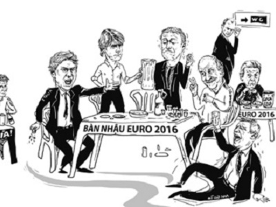 EURO luận anh hùng từ bàn nhậu