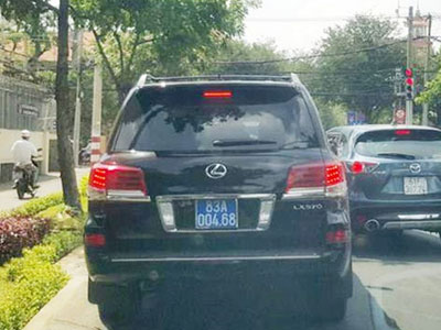 Tỉnh ủy Sóc Trăng trả Lexus cho công an