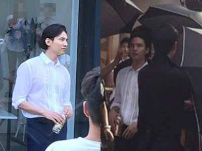 Won Bin lần đầu xuất hiện sau khi kết hôn và có con