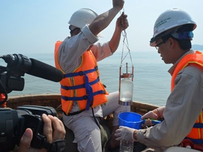 19 lần quan trắc, nước biển tại Nghệ An đều an toàn