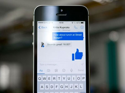 Nội dung chat qua Facebook Messenger có thể bị sửa đổi