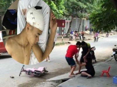 Hé lộ nguyên nhân hàng chục côn đồ hung hãn mang hàng nóng chém người ở Phú Thọ