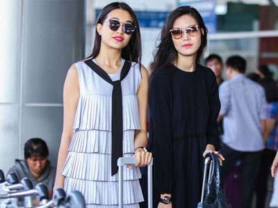 Hoa hậu Thùy Dung, Á hậu Lệ Hằng sang Mỹ trình diễn thời trang