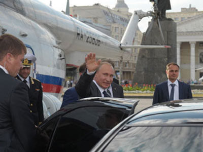 Tiết lộ bí mật chuyện di chuyển của Putin