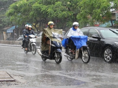 Đến 16-6 miền Bắc chấm dứt nắng nóng