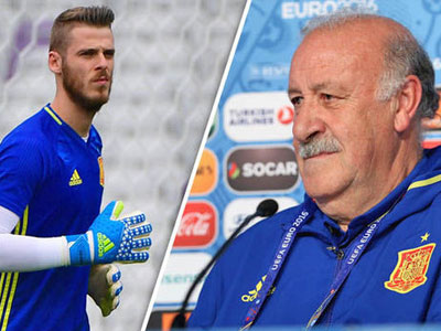 HLV Del Bosque chưa quyết định người bắt chính trận ra quân của Tây Ban Nha