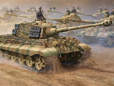 King Tiger - Xe tăng mạnh mẽ nhất Thế chiến thứ hai