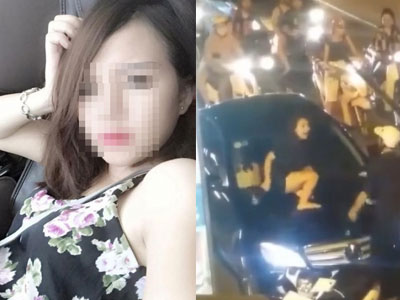Trần tình bất ngờ của "hot girl" đập xe "Mẹc" đánh ghen náo loạn HN