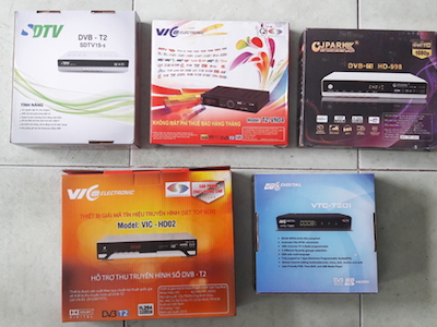 Dân ven Sài Gòn bắt đầu sắm đầu thu DVB-T2