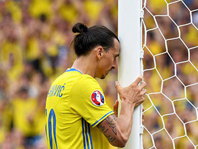 Ibra và Thụy Điển lập kỷ lục buồn tại EURO 2016