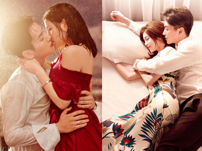 "Dương Quá, Tiểu Long Nữ" tiếp tục tung ảnh nóng