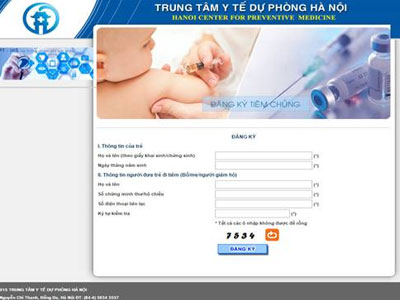 Mở đăng ký tiêm 2000 liều vắc xin Pentaxim vào ngày 22.6