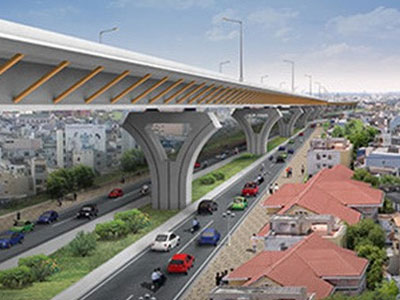Hơn 15.000 tỷ xây đường trên cao vào trung tâm Sài Gòn