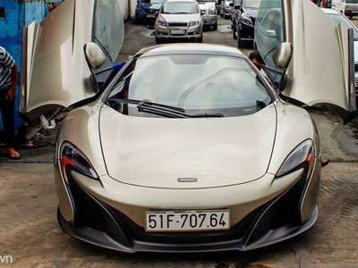 Chi tiết McLaren 650S Spider MSO bản giới hạn ở Sài Gòn