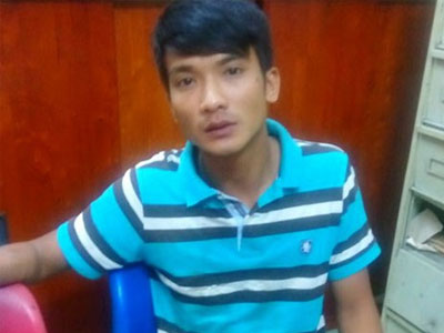 Cô gái đuổi theo tông ngã tên cướp như phim