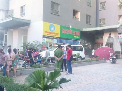 Hà Nội: Rơi từ tầng 29 xuống đất, người phụ nữ tử vong