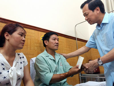 Sức khỏe phi công Nguyễn Hữu Cường đang dần bình phục