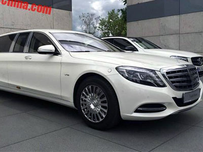 Limousine S600 Pullman 2016 đầu tiên đến Trung Quốc