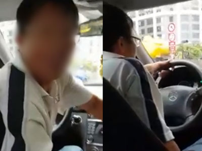 Nữ hành khách tranh cãi kịch liệt với tài xế Uber vì bị đuổi xuống xe khi trời mưa