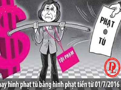10 tội danh có thể bị phạt tiền từ ngày 1-7