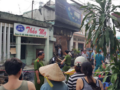 Cháy nổ ở Biên Hoà làm 4 người chết