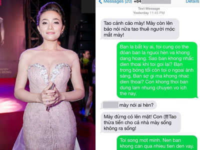 Sau scandal cướp vai, Tinna Tình bị đe dọa móc mắt