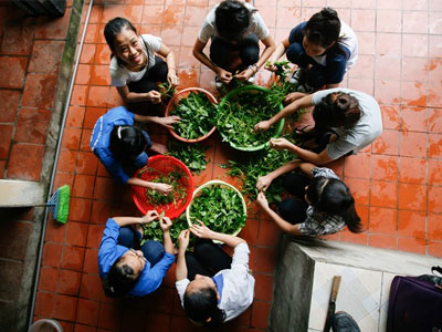 Những khu ở trọ ấm lòng người dành cho sĩ tử