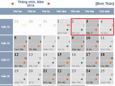 Nghỉ Lễ quốc khánh 2/9/2016 bao nhiêu ngày?