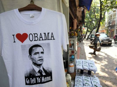Rời nhiệm sở, ông Obama sẽ đi bán áo thun?