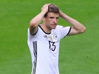 "Vô hại" như Thomas Muller tại EURO