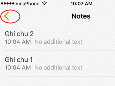 Làm thế nào để khôi phục "ghi chú" vừa lỡ xóa trên iPhone