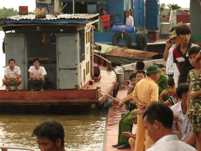 Đã tìm thấy thi thể bé trai 8 tuổi trong vụ chìm tàu