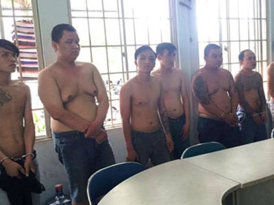 Băng giang hồ bảo kê, cho vay nặng lãi ở SG bị bắt