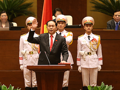 Hai phương án nghi lễ tuyên thệ nhậm chức của lãnh đạo cấp cao