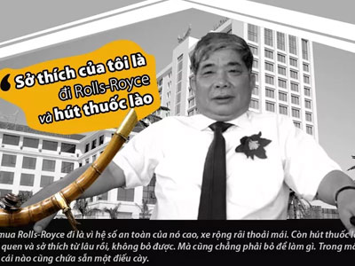 Đại gia Lê Thanh Thản: Tôi thích hút thuốc lào, đi xe Rolls-Royce... và có một chân dài