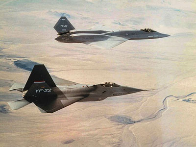 Siêu tiêm kích YF-23 có thể xuất sắc hơn F-22