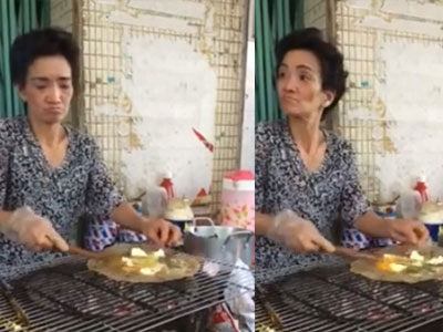 Clip: Bà chủ đuổi nhóm 6 khách vì chỉ gọi 1 cái bánh tráng nướng