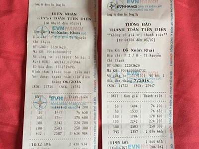 Dân lại phát sốt vì hóa đơn tiền điện