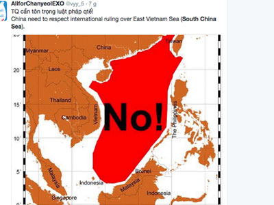"Đường lưỡi bò" thành chủ đề nóng trên mạng xã hội