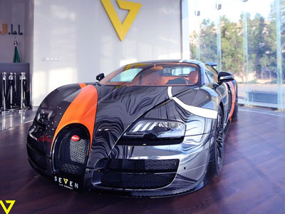 Bugatti Veyron Super Sport màu sơn độc được rao bán