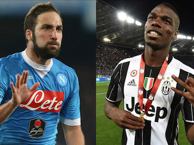 Juventus mua Higuain bằng tiền bán Pogba cho MU