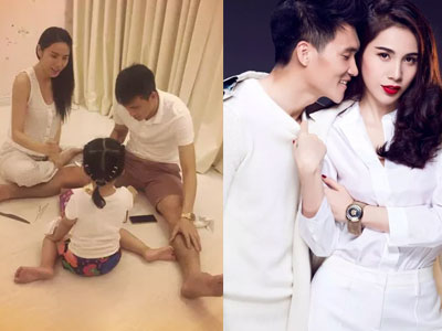Con gái Thủy Tiên - Công Vinh: Công chúa "giấu mặt" của cặp đôi "tiền tỷ"